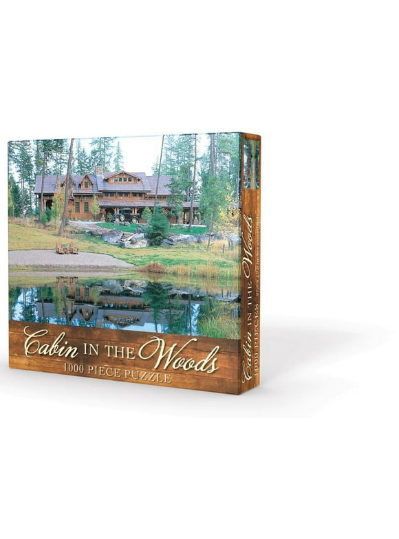Cabin in the Woods Puzzle 1000 Piece (Jigsaw)