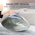 thumbnail image 4 of Yayeee Pillowcase Standard Size Set of 2 Satin Wrinkle Resistant Pillow Case, Foggy Forest, 4 of 7