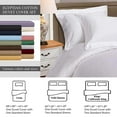 thumbnail image 3 of Superior Egyptian Cotton 530 Thread Count Duvet Cover Set, King/California King, Green, 3 of 7