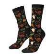 thumbnail image 1 of Fotbe Wild West Cowboy Calcetas Largas con Estampado para Hombre y Mujer – Calcetas de Compresión Transpirables y Elásticas, Viajar y Uso Diario Talla 5-11, 1 of 6
