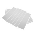 thumbnail image 1 of 10 Uds Pilar Postes Puerta Ventana Moldura Cubierta para Chrysler Unique Bargains Plata Tono, 1 of 7