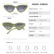 thumbnail image 2 of Gafas de sol de tiro callejero con personalidad europea y americana, hechas de PC, HD, 2 of 5