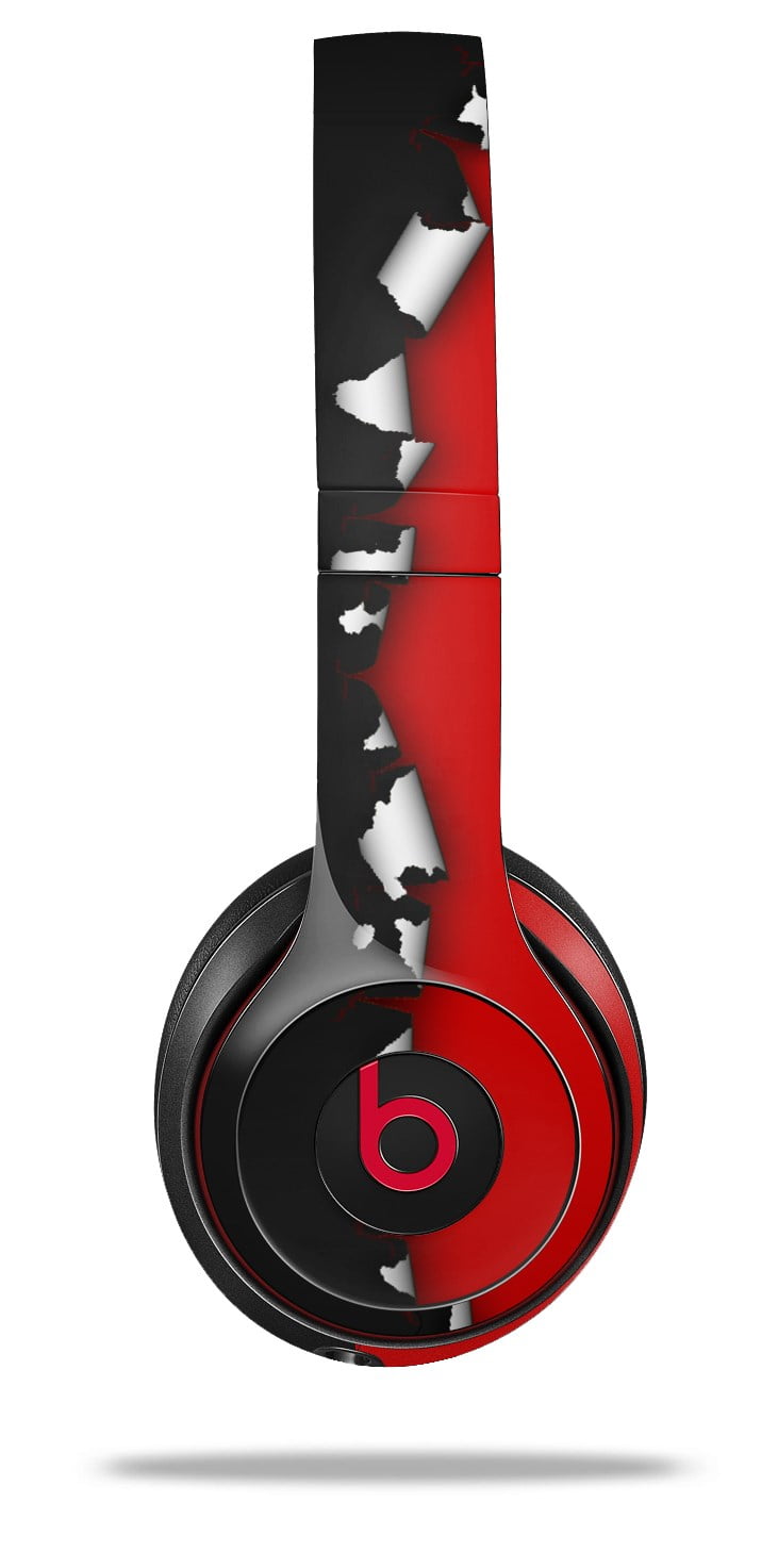 beats wireless headphones black and red