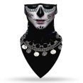 thumbnail image 1 of Indian Female Witch Woman Halloween Rose Butterfly Vampire Horror Cosplay Face Mask Neck Scarf Masks Bandana Headband Balaclava, 1 of 1