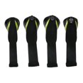 thumbnail image 3 of Justharion Durable Golf Driver Headcover PU Leather UT Club Head Cover Guard Green No.1 37CM 1Set, 3 of 6