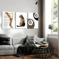 thumbnail image 3 of Leopard Canvas Wall Hieng, Leopard Boots Cheetah Print Room Wall Decor, Funky Lucky 8 Ball Paintings Posters Prints, Trendy Preppy Aesthetic Pictures Hiengwork for Bedroom Bathroom Decor, Framed, 3 of 6