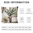thumbnail image 6 of Ulloord Eucalyptus Leaves Decorative Pillow Cover Summer Truck Throw Pillow Case Buffalo Plaids Cushion Cover for Home Office Sofa Couch Decoration, 6 of 6