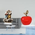 thumbnail image 2 of Decoración De Escritorio Acrílica DIY, Adorno De Mesa único, Decoración Del Hogar, Figura De Cerámica, Escultura De Fruta Para Cafetería Navideña, Sala De Estudio, 2 of 8