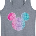 thumbnail image 3 of Mickey & Friends - Paisley Mickey - Women's Racerback Tank Top, 3 of 5