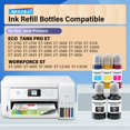 thumbnail image 2 of Botellas de recarga de tinta INKROBAT T502, paquete de 5 para Epson, 2 of 6