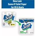 thumbnail image 2 of Scott Rapid-Dissolving Toilet Paper, 4 Double Rolls, 2 of 6