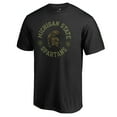 thumbnail image 2 of Men's Black Michigan State Spartans Liberty T-Shirt, 2 of 3