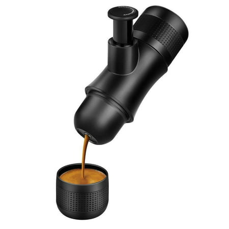TekDeals Mini Handheld Portable Espresso Machine Coffee Maker Outdoor Travel Cup