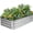 Silver, variant on INNO STAGE 4 in 1Galvanized Raised Garden Bed - 5x3x1ft Modular Garden Planter Bed Outdoor | Steel Raised Bed Kit