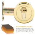 thumbnail image 3 of Door Lock Dead Bolt Locks for Doors inside Handle Deadlock Exterior Black Knob Entrance, 3 of 4