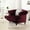 Burgundy, variant on Burgundy Velvet La Rosa Chair - Construction With Kiln-dried Hardwood & Plywood Luxury Upholstery Fabric Foam Filler Long-lasting Sinuous Spring Suspension Elegant Satin Silver Nailhead Trim