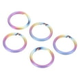 thumbnail image 3 of STRANDCHIC Titanium Alloy Flat Keyring 5 Pieces Key Chains for Everyday Use, 3 of 6
