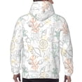 thumbnail image 7 of Kdxio Sea Animals Print Mens Casual Hooded Collar Drawstring Hoodies Pullover Sweatshirts Casual Long Sleeve Shirts-4X-Large, 7 of 7