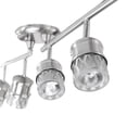 thumbnail image 2 of Globe Electric Kearney 6-Light Brushed Nickel Foldable Track Lighting, 59355, 2 of 2
