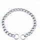 thumbnail image 2 of Collar de perro de hierro sólido, cadena de Metal ajustable, Collar de entrenamiento para mascotas grandes, 2 of 5