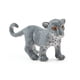 thumbnail image 2 of Fiudx Liquidación de ofertas flash Simulación colorida de animales de leopardo de las nieves y adornos modelo de traje de animales pequeños, 2 of 3