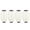 White, variant on Nextone Waterproof Japanese Silk Lanterns 4-Pack Folding Decorative Lanterns for Outdoor and Indoor Use Ideal for Restaurants Sushi Bars Barbecue Shops 7.87X7.87X13.78 Inches