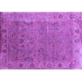 thumbnail image 1 of Ahgly Company Indoor Rectangle Oriental Purple Industrial Area Rugs, 8' x 10', 1 of 4