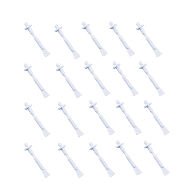 20Pcs / Pack 2-in-1 Removedor de vello nasal Herramientas de belleza Herramienta de limpieza de BlueZOO Palo de cera