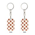 thumbnail image 2 of Naloa Snake Around Heart Print Keyfob with Split Key Ring and Print Labels, Key Labels Key Chain Tags, Luggage Tags, Car Key Chain Ring Keyfob Gift, 2 of 7