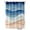 Light Blue, variant on Fsddascl Blue Shower Curtain Set - Small 36" x 72" Bathtub Curtain with 12 Hooks, Ocean Wave Stripes Modern Abstract Beach Geometric Waterproof Fabric Stall Shower Curtains for Bathroom/Bathtub