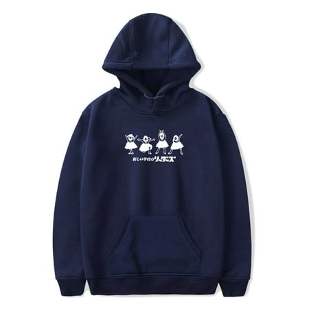 ATARASHII GAKKO! Merch Cartoon Pattern Hoodie Fashion Casual Long Sleeve Hooded Tracksuit Suit Unisex