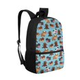thumbnail image 2 of HUIACONG Bear Dog Pattern Backpack for Middle School Girls Large Capacity Ergonomic Padded Straps Wear‑Resistant for Kids Students 6‑18 Daily Use, 2 of 6
