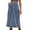 Blue, variant on Vedolay Skirts for Women Basic Solid Versatile Stretchy Flared Casual Mini Skater Skirt,Blue L