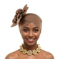 thumbnail image 1 of Women's Trendy Air Layer Side Panel Flower Indian Hat, 1 of 4