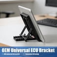 thumbnail image 2 of Universal ECU Mounting Bracket, Aluminum Engine Control Unit Holder with Pre-Drilled Holes & Cooling Vents, Secure & Easy Installation for Modified Car Models, 2 of 8