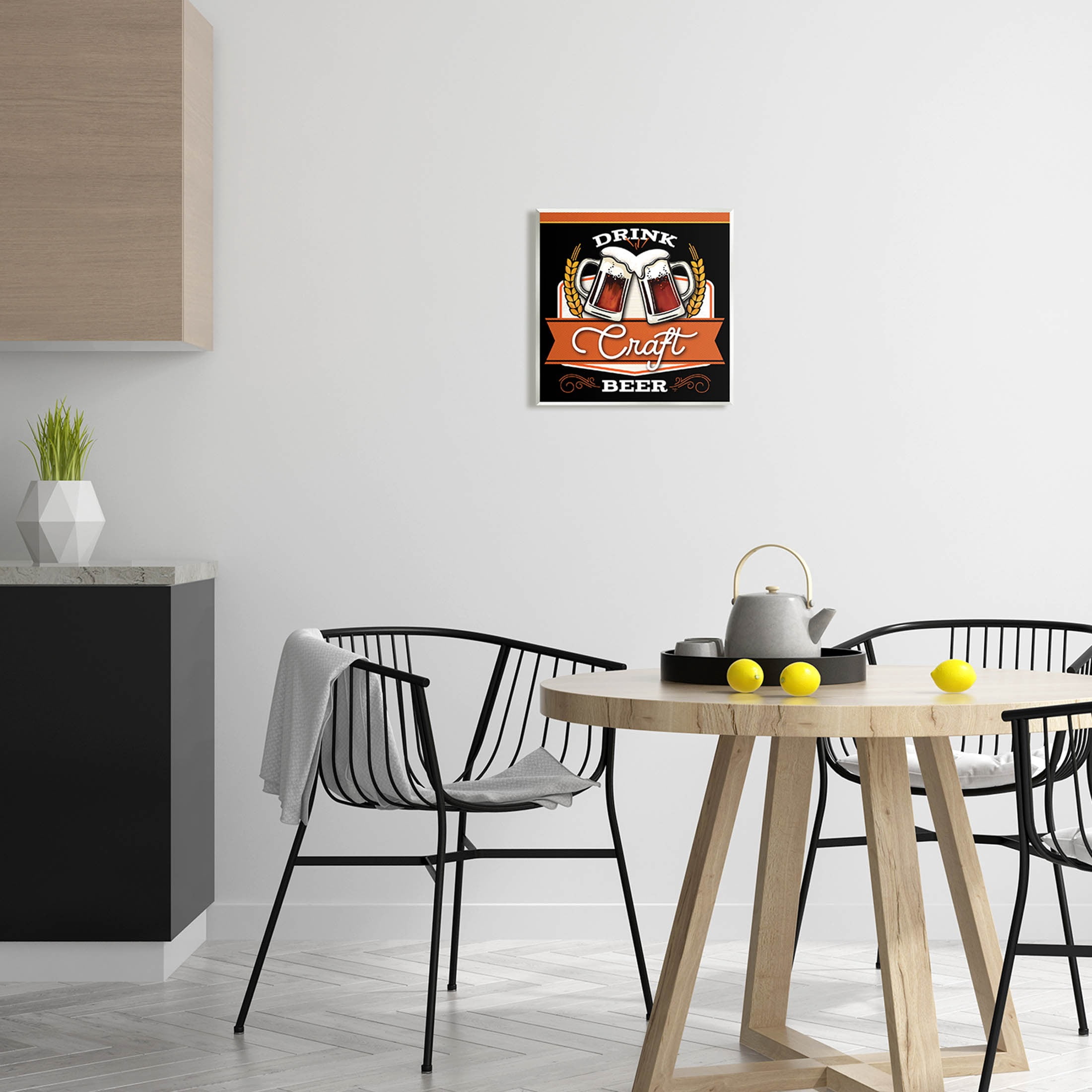 Drink Craft Beer Vintage Phrase Food & Beverage Graphic Art Unframed Art Print Wall Art