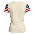 thumbnail image 5 of 250th Anniversary Printed Women Shirts Casual 250 Years Of Freedom T Shirt Short Sleeve Tshirts Patriotic Tops, 5 of 5