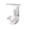 thumbnail image 1 of Inteprter 2 unids/set fácil de instalar y soporte de barra de cortina para cualquier habitación soporte de barra de cortina doble Tratamientos de ventanas Blanco - Tapa sencilla, 1 of 6