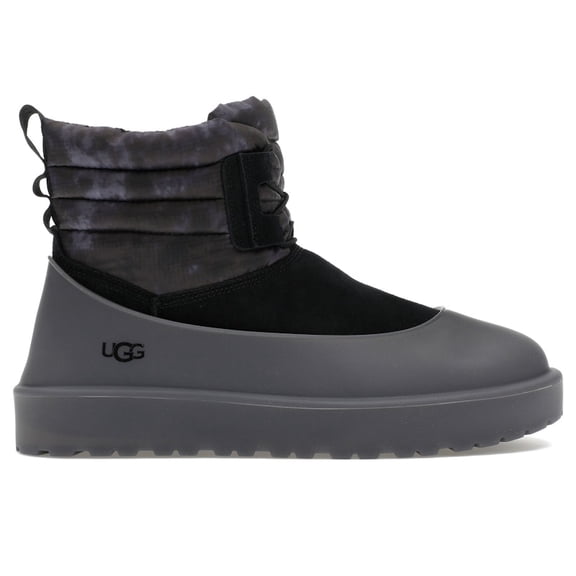 UGG Men's Classic Mini Lace WEA Smokescreen Boot Black, from StockX