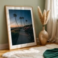 thumbnail image 5 of La Jolla Palms 03 - La Jolla California Photography Oak Framed Wall Art Print 24 x 36 inches, 5 of 59
