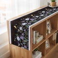 thumbnail image 6 of Table Runners 72 Inches Long Dress Scarves, Spring Flowers Farmhouse Kitchen/Dining Table Runner, Coffee Tablerunners, Blue Floral Leaves Birds Country Farm Wood Grain 18x72 Inch, 6 of 9