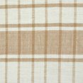 thumbnail image 5 of CC Home Furnishings Stripe and Plaid Woven Cotton Dish Towels - 28" - Taupe and Cream - Set of 8, 5 of 7