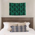 thumbnail image 5 of Bingfone Mint Bird Feathers Tapestry Wall Hanging Decor for Living Room Bedroom Dorm Classroom Office Decor 29x37 Inch, 5 of 8