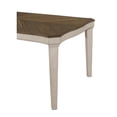 thumbnail image 2 of Coaster Ronnie 5-piece Wood Starburst Dining Table Set Khaki and Rustic Cream, 2 of 2