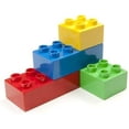 thumbnail image 4 of Prextex Classic Big Building Bricks Large Toy Blocks STEM Toy Bricks Set Compatible with All Major Brands Perfect Beginner Pack or Bricks Refill Set for All Ages-25 Piece, 4 of 5