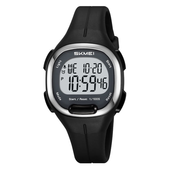 SKMEI Women Watch Digital Chronograph Watch Multifunctional Waterproof Sports Watch for Women with Alarm Stopwatch Back Light