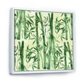 thumbnail image 3 of Designart 'The Forest of Bamboo Branches I' Tropical Framed Canvas Wall Art Print, 3 of 5