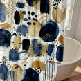 thumbnail image 3 of TIELUTT Fabric Shower Curtain Liner with Reinforced Rustproof for 72x72 Shower Curtain Liner with Pockets Shower Curtain Liners Shower Curtain Liner Longer than 72 and Shower Curtain 84 Shower Curtai, 3 of 5