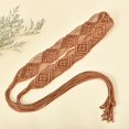 thumbnail image 6 of Women's Bohemian Style Rope Braid Waist Belt Simple and versatile decorative tassel waist chain, 6 of 9