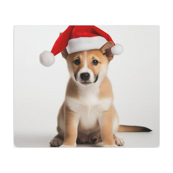 DistinctInk Mouse Pad - 1/4" Foam Rubber - Canaan Dog Puppy